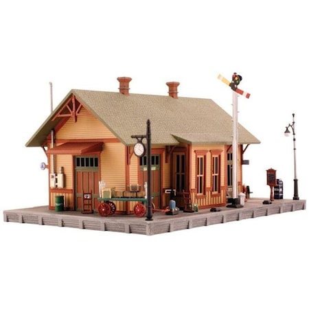 Woodland Scenics Woodland Scenics WOO5207 N Woodland Station Kit WOO5207
